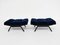 Panchetto Reclining Armchair with Stool by Rito Valla for Ipe, Italy, 1960s, Set of 2, Image 8