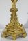 Portacandela in bronzo dorato, fine XIX secolo, Immagine 14