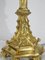 Portacandela in bronzo dorato, fine XIX secolo, Immagine 15