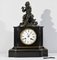 Le Joueur de Flute Clock in Marble and Bronze, Mid-19th Century 4