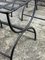 Chairs (Batch of 4) in Wrought Iron, 1980s, Set of 4 7