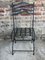 Chairs (Batch of 4) in Wrought Iron, 1980s, Set of 4 1