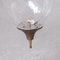 Lámpara colgante francesa Mid-Century de latón y vidrio, Imagen 6