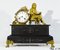 Reloj de mármol dorado de Denis Papin, de principios del siglo XX, Imagen 4