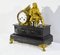 Reloj de mármol dorado de Denis Papin, de principios del siglo XX, Imagen 3