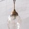Mid-Century French Glass and Brass Pendant Light, Image 2