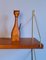 Norwegisches Vintage Regal aus Teak & Messing, 1970er 5