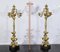 Restauration Gilded Bronze Candelabras, Early 19th Century, Set of 2, Image 2