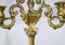 Restauration Gilded Bronze Candelabras, Early 19th Century, Set of 2, Image 10