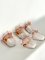 Sconces in Pink and White Murano Glass from La Murrina, Italy, 1970s, Set of 5, Image 7