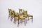 Mid-Century Modern Green Dining Chairs by Ico Parisi, 1960s, Set of 5 7