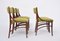 Mid-Century Modern Green Dining Chairs by Ico Parisi, 1960s, Set of 5, Image 4