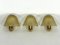 Sconces in Murano Glass from VeArt, Italy, 1970s, Set of 3, Image 1