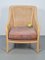 Vintage Faux Webbing Armchair from Giorgetti, 1980s 5
