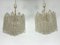 Murano Glass Chandeliers by Venini, Italy, 1970s, Set of 2 10