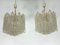 Murano Glass Chandeliers by Venini, Italy, 1970s, Set of 2, Image 10