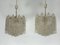 Murano Glass Chandeliers by Venini, Italy, 1970s, Set of 2, Image 9