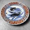 Mid-Century Decorative Arita Plate in Porcelain with Koi Motif, Japan, 1970s 11