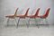 Orange Chairs by Ray and Charles Eames for Herman Miller Edition, 1960s, Set of 4 23
