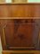 Antique Pedestal Desk with Green Leather Inlays, Image 4