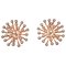 Pink Gold Pistillo Chandelier Table Lamps or Wall Lamps from Valenti Milano, 2010, Set of 2 1