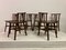 Oak Dining Chairs, 1930s, Set of 6, Image 12