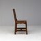 Brutalist Chairs with Rush Seats, Set of 6, Image 9