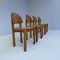 Pinewood Chairs attributed to Rainer Daumiller, Set of 4, Image 4