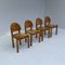 Pinewood Chairs attributed to Rainer Daumiller, Set of 4, Image 7