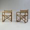 Director's Chairs in Bamboo, Set of 2, Image 1