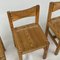 Wood Dining Table and Chairs attributed to Ilmar Tapiovaara for Laukaan Puu, Set of 6, Image 6