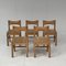 Wood Dining Table and Chairs attributed to Ilmar Tapiovaara for Laukaan Puu, Set of 6 1