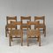Wood Dining Table and Chairs attributed to Ilmar Tapiovaara for Laukaan Puu, Set of 6, Image 1