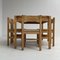 Tavolo da pranzo in legno e sedie attribuiti a Ilmar Tapiovaara per Laukaan Puu, set di 6, Immagine 14