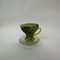 Taza de té de vidrio verde de Kjell Engman para Kosta Boda, Sweden, años 80, Imagen 6