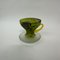 Green Glass Teacup by Kjell Engman for Kosta Boda, Sweden, 1980s 5