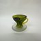 Green Glass Teacup by Kjell Engman for Kosta Boda, Sweden, 1980s 4