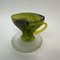 Green Glass Teacup by Kjell Engman for Kosta Boda, Sweden, 1980s 7