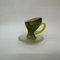 Green Glass Teacup by Kjell Engman for Kosta Boda, Sweden, 1980s 10