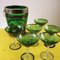 Vintage Champagne Set with Glasses, 1960s, Set of 6 5