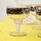 Vintage Crystal Ice Cream Cups with Silver Engravings, 1960s, Image 2