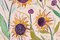 Romina Milano, Summer Sunflower, 2023, Acrylic on Paper, Image 4