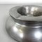 Italian Art Deco Round Aluminum Ashtray with Removable Top, 1930s, Image 5