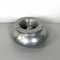 Italian Art Deco Round Aluminum Ashtray with Removable Top, 1930s, Image 2