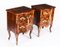 Antique Italian Burr Walnut Serpentine Bedside Chests, 19th Century, Set of 2, Image 20