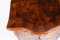 Commodes de Chevet Serpentine Antique en Ronce de Noyer, Italie, 19ème Siècle, Set de 2 13