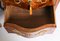 Commodes de Chevet Serpentine Antique en Ronce de Noyer, Italie, 19ème Siècle, Set de 2 11