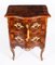 Antique Italian Burr Walnut Serpentine Bedside Chests, 19th Century, Set of 2 3