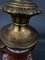 Japanischer Lampensockel aus Porzellan, 19. Jh. mit Bronze und Vögeln 9