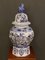 Chinese Delft Decor Fô dog Vase, Mid-20th Century 3